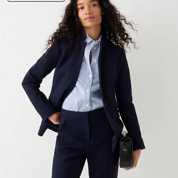 J. Crew Jackets & Blazers - J Crew regent navy wool blazer